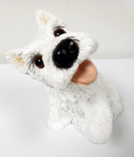 Vintage Realistic 1984 Resin West Highland Terrier Dog by Universal Statuary 7in picture