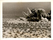 GA222 Original Photo US ARMY BOMBERS DEMOLISH 