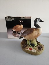 Jim Beam Ducks Unlimited 1990 Canadian Goose Decanter Empty With Box  picture