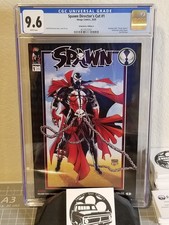 SPAWN DIRECTOR'S CUT #1 (2020) - CGC GRADE 9.6 - KICKSTARTER RED FOIL COVER picture