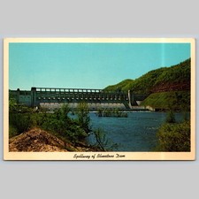 Postcard Spillway of Bluestone Dam Hinton West Virginia Architecture picture