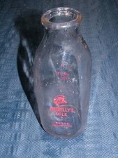  VINTAGE 1956 CONNELLYS CHAMPIONS 1 QUART MILK BOTTLE picture