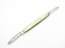 Vtg 1912-1950 Aerial Cutlery Synthetic Pearl Handle Folding Pocket Pen Knife picture