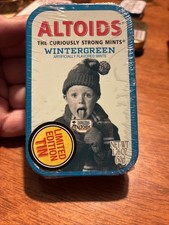 Altoids Wintergreen Mints Limited Edition Sealed Collectible Tin NOS Expired ‘98 picture