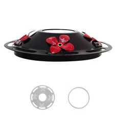 Hummingbird Feeder Bottom Base Replacement Part Without Saucer - ONLY Black picture