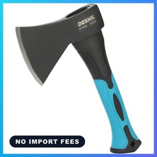10 inch Outdoor Hatchet Axe Mini Camping Axe with Sheath-Blue picture