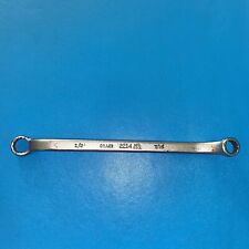 Vintage Giller No. 2214 Offset Box End Wrench 12 point 1/2” & 7/16” Made in USA picture