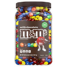 M&M'S Milk Chocolate Candy, 62 Oz Jar Resealable Jar picture