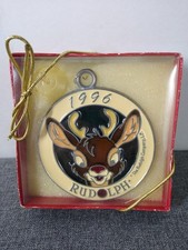 The Rudolph Company, Rudolph ornament, 1996, vintage, Montgomery Ward picture