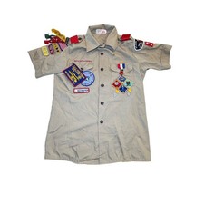 Vintage Boy Scouts of America Uniform Shirt Patches Pins 80s-90s Atlanta Council picture