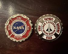 NASA Fire Rescue KSC Challenge Coin  picture