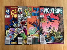 Lot of *4* Late '80s Newsstand Marvel WOLVERINE #5 + 3 More (VF/NM) picture