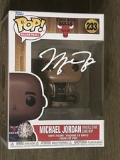 Michael Jordan Autographed Funko Pop #233 1998 All Star MVP Chicago Bulls W/ COA picture
