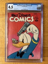 Walt Disney's Comics and Stories # 69 June 1946 CGC 4.5 Donald Duck Carl Barks picture
