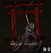Unpainted Resin Ghost Warrior Demon Warrior 28cm GK Figure Model In Stock 鬼武士 picture