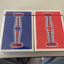 2 New Chicken Nugget Playing Cards - 1 Red_1 Blue Deck Each Sealed Sold As Set picture