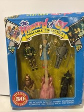 Vintage 1989 Wizard Of Oz Figurines Poseable 50th Anniversary Collection Read picture