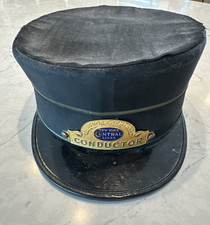 Early 1900s New York Central Lines Railroad Conductors Uniform Hat picture