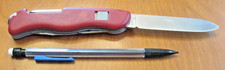 RARE Big 111mm 2 Layer VICTORlNOX LOCKING Swiss Army Folder Knife -very uncommon picture
