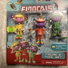 Floogals Just Play 3 Pack Figures & Tool Set Boomer Fleeker & Flo, New picture