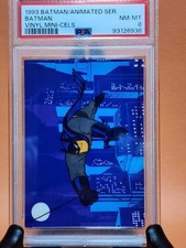 Batman 1993 DC Comics Animated Series Batman Vinyl Mini-Cells PSA 8 picture