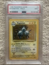 1999 Pokemon Base Set, Magneton PSA 9 Mint, 9/102. picture