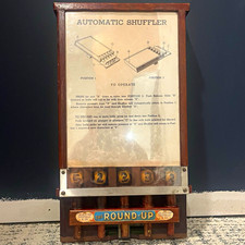 Celestino Costello & Co. The Round-Up Automatic Shuffler Wooden Trade Stimulator picture