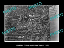 Blackburn England Aerial View Of The Town c1920 Old Large Historic Photo picture