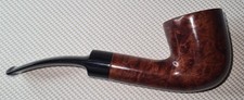 Vintage St Claude French Briar Estate Pipe Bent Apple Restored France UK picture