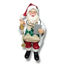 Vintage Clothtique Possible Dreams Santa Claus Doctor Vet Figurine With Tag  picture