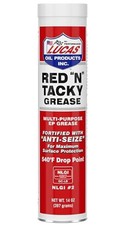 LUCAS OIL 10005 RED 'N' TACKY GREASE - 14 OUNCE picture