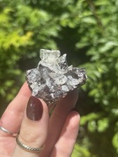 Calcite on Sphalerite – Elmwood Mine, Tennessee, USA | Collector Mineral picture