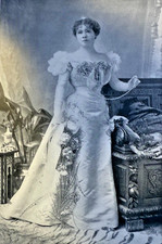 1895 Vintage Magazine Illustration Actress Marie Tempest picture