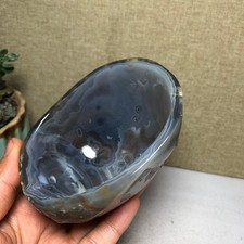 99mm Top Natural gate bowl Ashtray crystal tobacco tray Specimens 251g A5091 picture