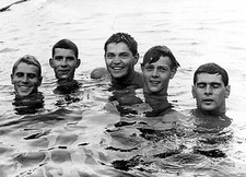 Murray Rose David Dickson John Konrads Jean Pascal Cutillet Jon De- Old Photo picture