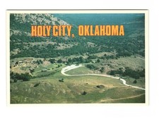 Holy City in Wichita Mountains near Lawton OK vintage postcard unposted picture