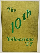 The 10th Yellowstone Yearbook, Rocky Mountain College, Billings Montana 1957 picture