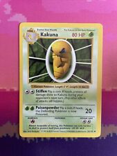 Pokemon Cards Kakuna Shadowless Base Set Uncommon 33/102 Near Mint picture