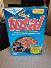 Vintage Total Cereal Box General Mills Pizza Hut Offer picture