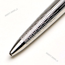 ROLEX Silver Ballpoint Pen Luxury Executive Rare Collectible Boxed AD VIP Gift picture