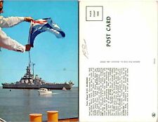 Vintage Postcard - USS Battleship Alabama 1940s picture