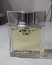 Guerlain Homme L'eau Boisee 80ml 2.7 fl oz EDT eau de toilette RARE NEW NWOB (T) picture