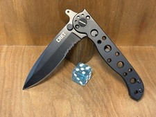 CRKT M21-10KSF Carson Design Black Spear Point Combo Blade Manual EXCELLENT picture