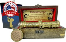 Caleidoscopio Mágico Hecho A Mano, Del Viejo Mundo Juguetes Para Niños Y Adultos picture