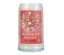 2020 OFFICIAL OKTOBERFEST STEIN RASTAL MUG (SAMMLERKRUG, WIESNKRUG) picture
