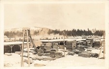 LP52 Westwood Los Angeles Red River Lumber Co. Dry Kiln California RPPC Postcard picture