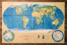 Rand McNally World Portrait Map 34 1/2 x 52 picture