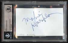 Maxie Rosenbloom d1976 signed autograph 2x3 cut Actor and Professional Boxer BAS picture