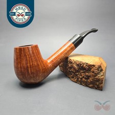 James Upshall B Grade Group 6 Smooth Long Shank Bent Estate Briar Pipe, Unsmoked picture