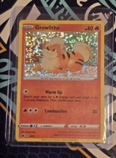 2022 Pokémon Growlithe 4/15 Holo Rare NM  picture